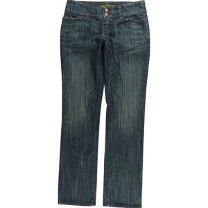 Indigo Palms Straight Leg Jeans Women's 4 Low B612